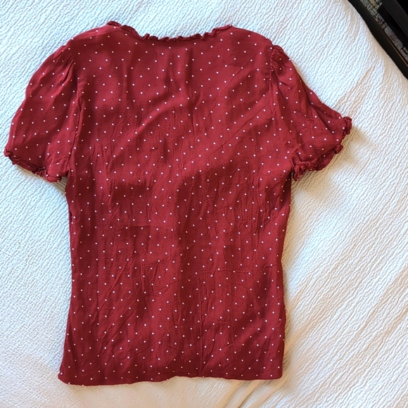 Reformation polka dot blouse - Picture 2 of 3